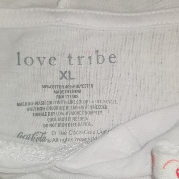 Love Tribe Cherry Coke long sleeve crop top - Picture 5 of 5